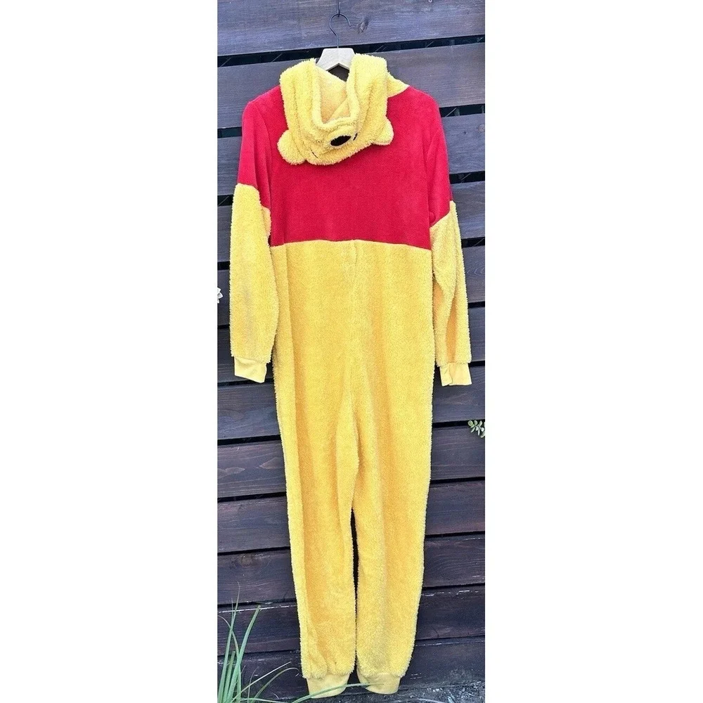Winnie The Pooh Disney One Piece‎ Pajama Outfit Costume Adult Size Large/XL - Picture 4 of 5